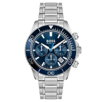 Boss Watches HB1514322 Gri Metalik Çelik Erkek Kol Saati