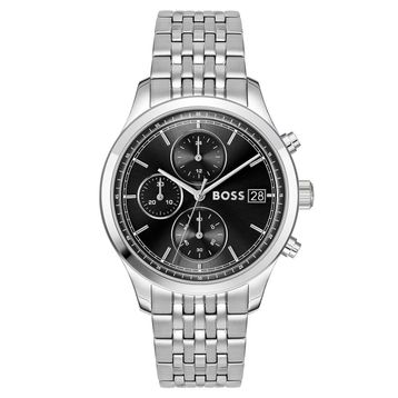 Boss Watches HB1514328 Gri Metalik Çelik Erkek Kol Saati