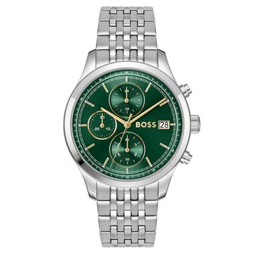 Boss Watches HB1514330 Gri Metalik Çelik Erkek Kol Saati