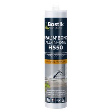 Bostik H550 290 ml Beyaz Seal N Bond Hibrit Mastik ve Yapıştırıcı