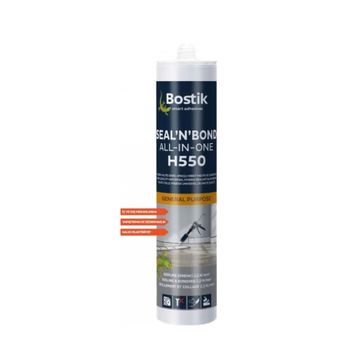 Bostik H550 290 ml Beyaz Seal N Bond Hibrit Mastik ve Yapıştırıcı