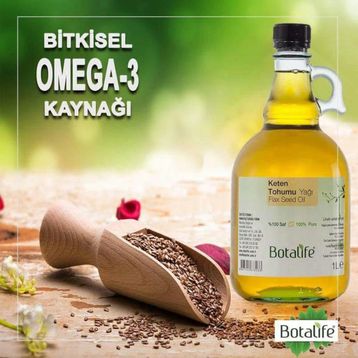 Botalife 1 lt Keten Tohumu Yağı