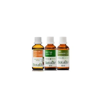 Botalife 50 ml Badem Yağı + 50 ml Hint Yağı + 50 ml Çam Terebentin Yağı
