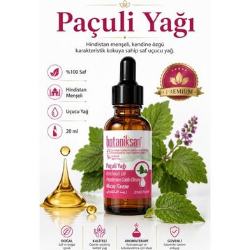 Botaniksan 20 ml Paçuli Yağı