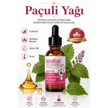 Botaniksan 20 ml Paçuli Yağı
