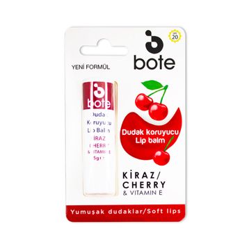 Bote Kiraz Aromalı 5 gr Dudak Koruyucu Lip Balm
