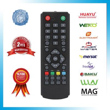 Botech 7000 Uydu Alıcı Alıcı Kumandası
