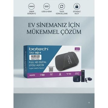 Botech Tiny Plus HD TKGS Uydu Alıcısı