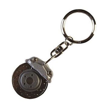 Bottari 13392 Gri Disk Anahtarlık