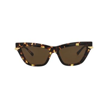 Bottega Veneta BV 1241S 002 54 Havana Kahve Kadın Güneş Gözlüğü