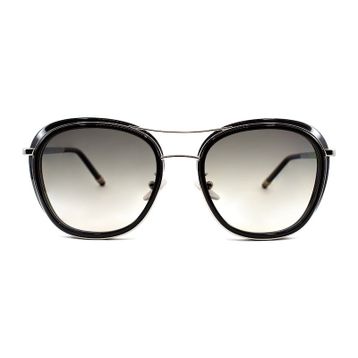 Boucheron 0022S 001 53 Unisex GRİ Köşeli Çerçeve Güneş Gözlüğü