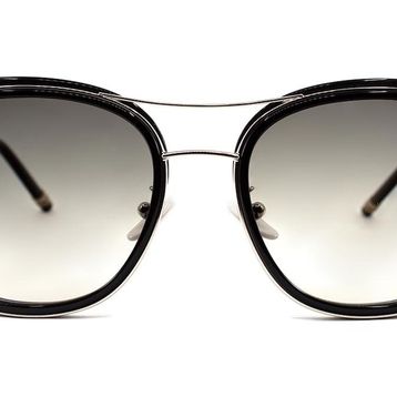 Boucheron 0022S 001 53 Unisex GRİ Köşeli Çerçeve Güneş Gözlüğü