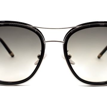 Boucheron 0022S 001 53 Unisex GRİ Köşeli Çerçeve Güneş Gözlüğü