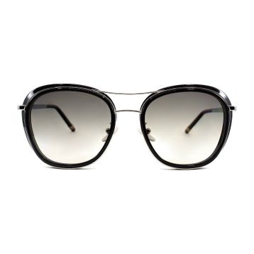 Boucheron 0022S 001 53 Unisex GRİ Köşeli Çerçeve Güneş Gözlüğü
