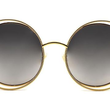 BOUCHERON 0029S 003 57 Unisex GOLD Güneş Gözlüğü