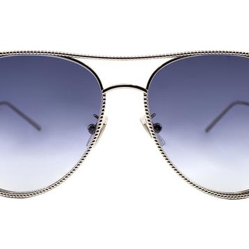 Boucheron 0030S 002 55 Unisex GRİ Damla Çerçeve Güneş Gözlüğü