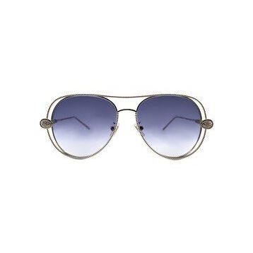 Boucheron 0030S 002 55 Unisex GRİ Damla Çerçeve Güneş Gözlüğü