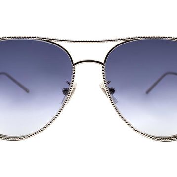 Boucheron 0030S 002 55 Unisex GRİ Damla Çerçeve Güneş Gözlüğü