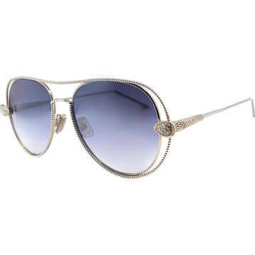 Boucheron 0030S 002 55 Unisex GRİ Damla Çerçeve Güneş Gözlüğü