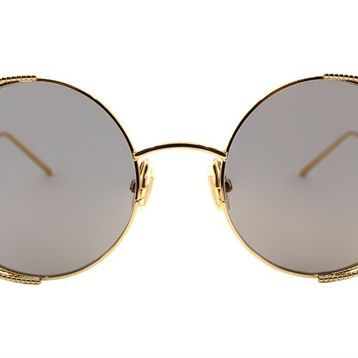 BOUCHERON 0031S 002 50 Unisex GOLD Güneş Gözlüğü