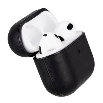 Bouletta AA1 Siyah Jupp Apple Airpods 3.Nesil Uyumlu Deri Kılıf