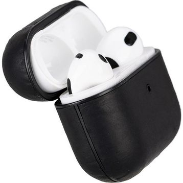 Bouletta AA1 Siyah Jupp Apple Airpods 3.Nesil Uyumlu Deri Kılıf
