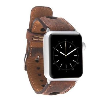 Bouletta ARK G2 42-44-45 mm Apple Watch Uyumlu Deri Kordon
