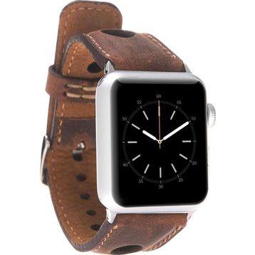 Bouletta ARK G2 42-44-45 mm Apple Watch Uyumlu Deri Kordon