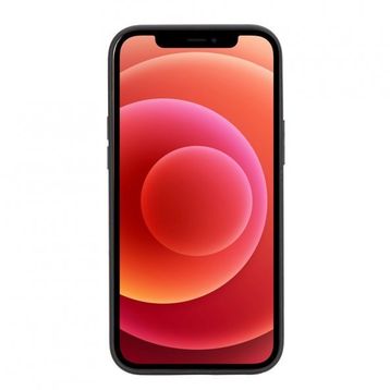 Bouletta BRN4EF Mavi Apple İphone 12 Pro Max Uyumlu Deri Arka Kapak