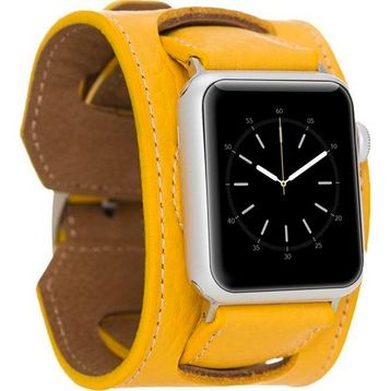 Bouletta CUFF FL12 42-44-45 mm Apple Watch Uyumlu Deri Kordon