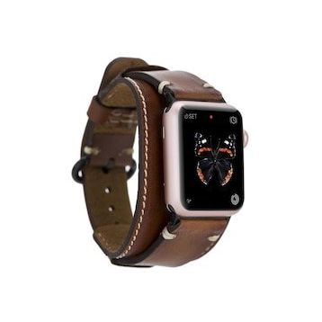 Bouletta CUFF PUCF RST2 42-44-45 mm Apple Watch Uyumlu Deri Kordon
