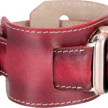 Bouletta CUFF V4EF 42-44-45 mmApple Watch Uyumlu Deri Kordon