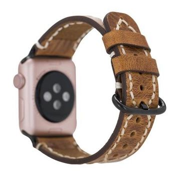 Bouletta DIAN V18 42-44-45 mm Apple Watch Uyumlu Deri Kordon