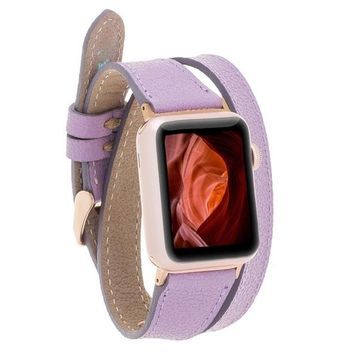 Bouletta DT CP22 42-44-45 mm Apple Watch Uyumlu Deri Kordon