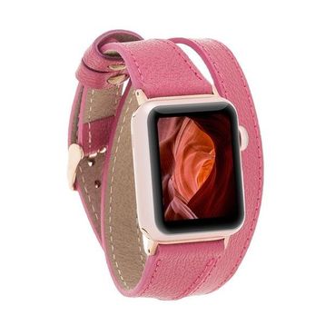 Bouletta DT CP4 42-44-45 mm Apple Watch Uyumlu Deri Kordon