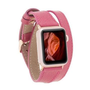 Bouletta DT CP4 42-44-45 mm Apple Watch Uyumlu Deri Kordon