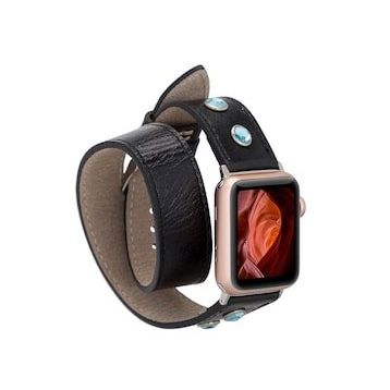 Bouletta DT FT RST1 38-40-41 mm Apple Watch Uyumlu Deri Kordon