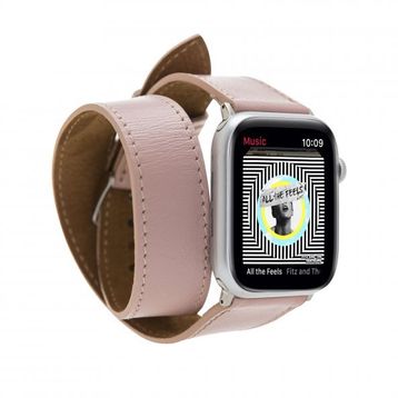 Bouletta DT NU2 42-44-45 mm Apple Watch Uyumlu Deri Kordon