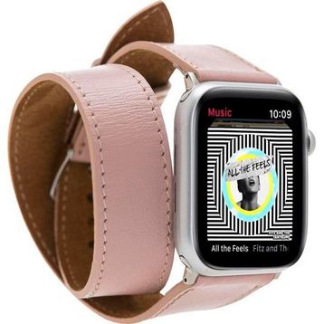 Bouletta DT NU2 42-44-45 mm Apple Watch Uyumlu Deri Kordon