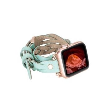Bouletta DT RT BRN7 38-40-41 mm Apple Watch Uyumlu Deri Kordon