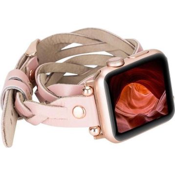 Bouletta DT RT NU2 38-40-41 mm Apple Watch Uyumlu Deri Kordon