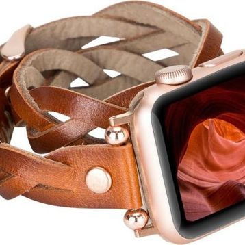 Bouletta DT RT RST2EF 38-40-41 mm Apple Watch Uyumlu Deri Kordon