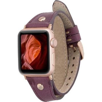 Bouletta DT Slim CZ7 38-40-41 mm Apple Watch Uyumlu Deri Kordon