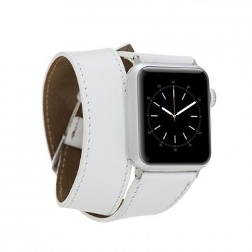 Bouletta DTF3 38-40-41 mm Apple Watch Uyumlu Deri Kordon