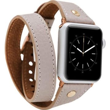 Bouletta DTGT ERC3 Slim 38-40-41 mm Apple Watch Uyumlu Deri Kordon