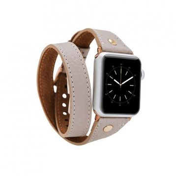 Bouletta DTGT ERC3 Slim 38-40-41 mm Apple Watch Uyumlu Deri Kordon