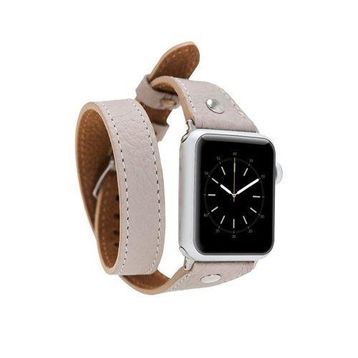 Bouletta DTST ERC3 38-40-41 mm Slim Apple Watch Uyumlu Deri Kordon