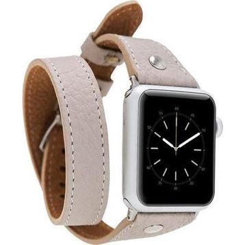 Bouletta DTST ERC3 38-40-41 mm Slim Apple Watch Uyumlu Deri Kordon