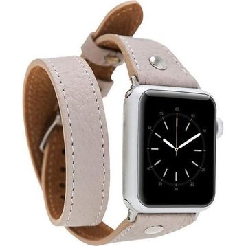 Bouletta DTST ERC3 38-40-41 mm Slim Apple Watch Uyumlu Deri Kordon