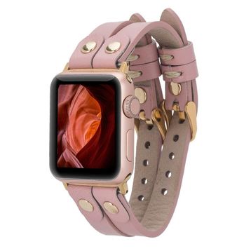 Bouletta Ely Double Tour GT NU2 Apple Watch Uyumlu Deri Kordon